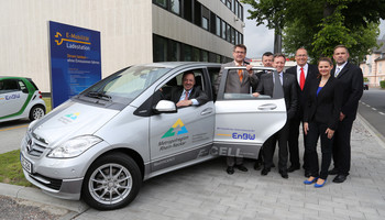 Elektromobil unterwegs in der Rhein-Neckar-Region | © MRN GmbH Elektromobil unterwegs in der Rhein-Neckar-Region | © MRN GmbH