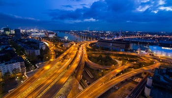Blick auf Kurt-Schumacher-Brücke zwischen Ludwigshafen und Mannheim | © Rhein-Neckar Blick auf Kurt-Schumacher-Brücke zwischen Ludwigshafen und Mannheim | © Rhein-Neckar